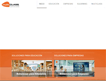 Tablet Screenshot of multiclass.com